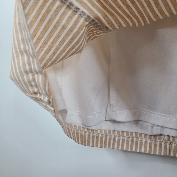 Altar'd State Striped Mini Skirt Small - Picture 4 of 5